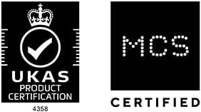 MCS Certified — UKAS-accredited microgeneration certification