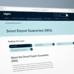 Smart Export Guarantee and Battery Storage UK Guide